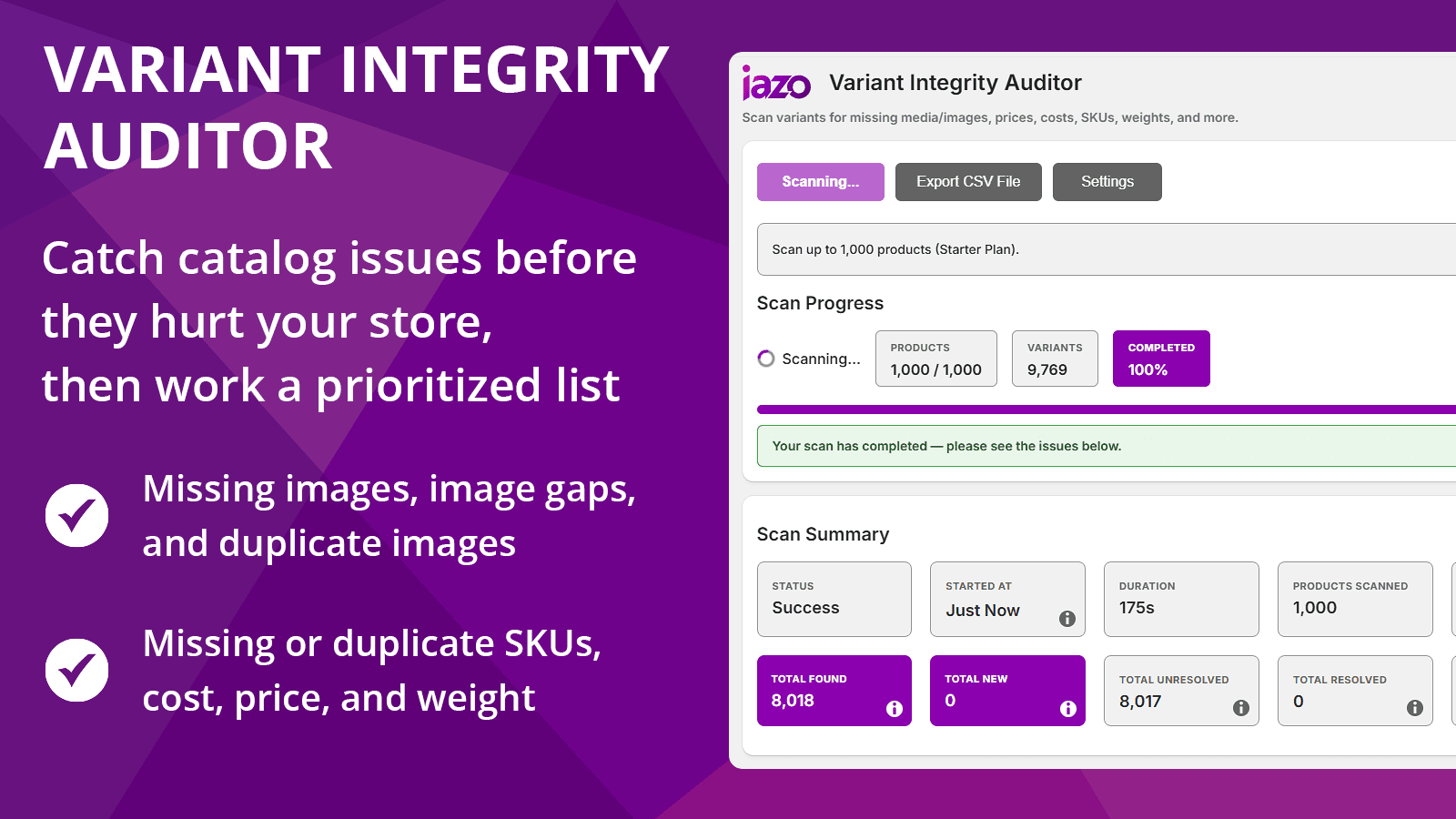 Variant Integrity Auditor